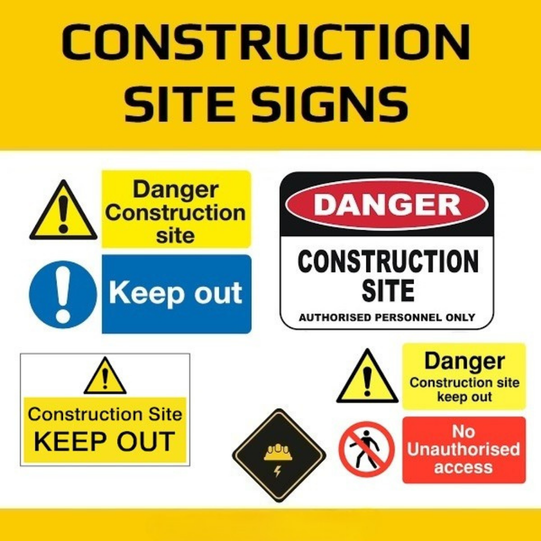 Why Construction Safety Stickers Are Essential for Workplace Safety