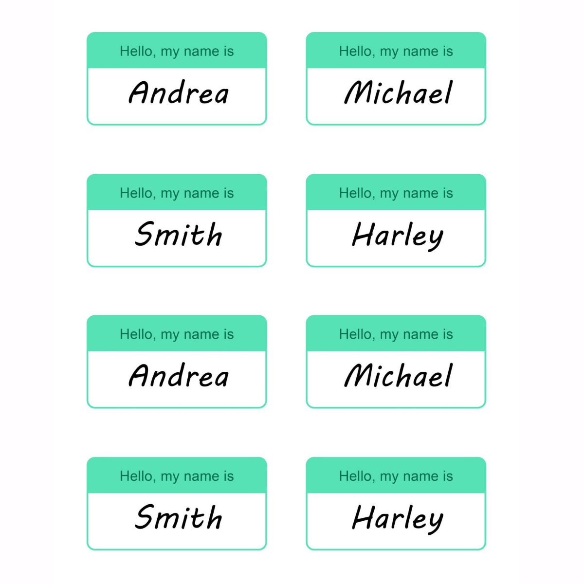 Enhance Event Branding with Custom Event Name Stickers