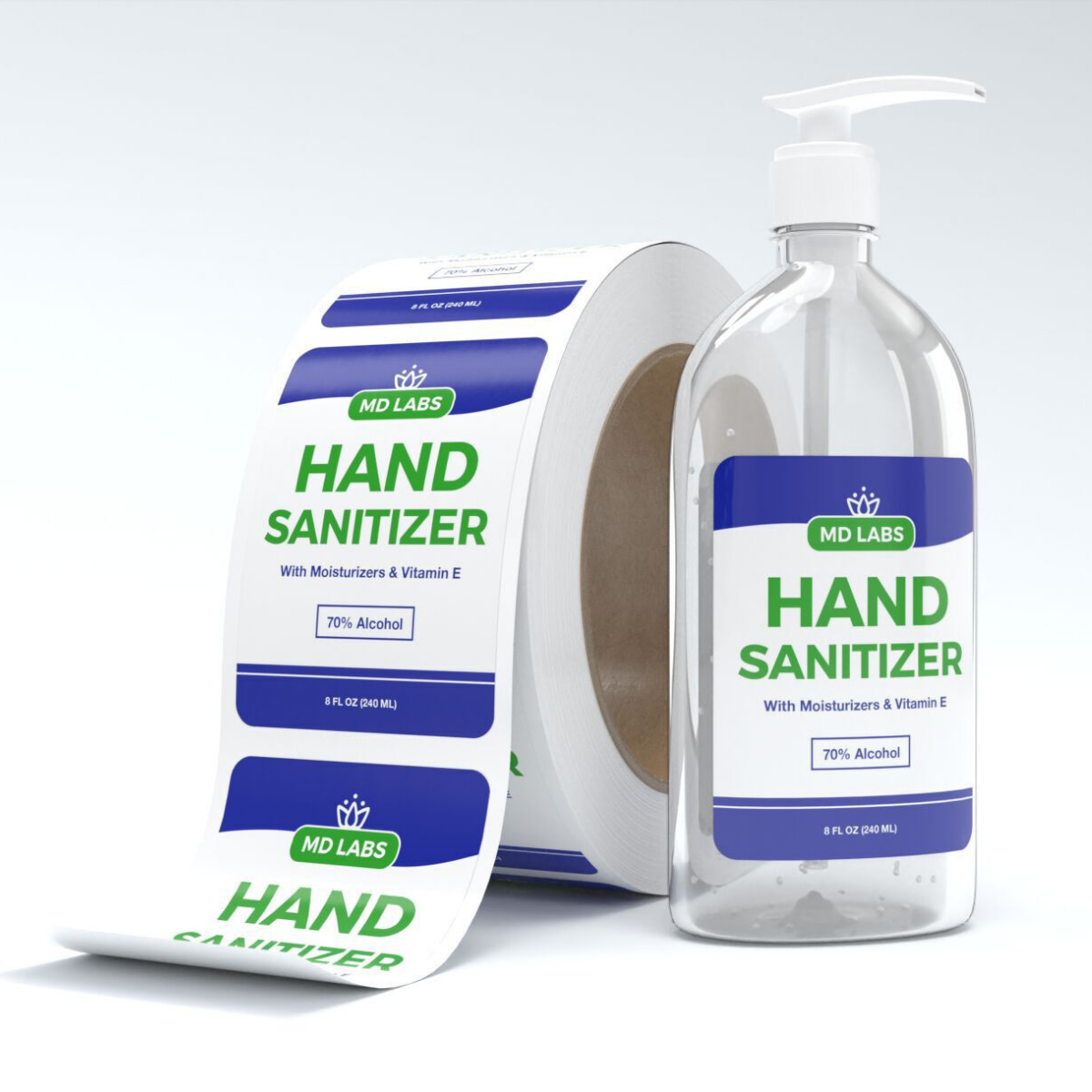 How to Design, Print, and Use Custom Hand Sanitizer Stickers