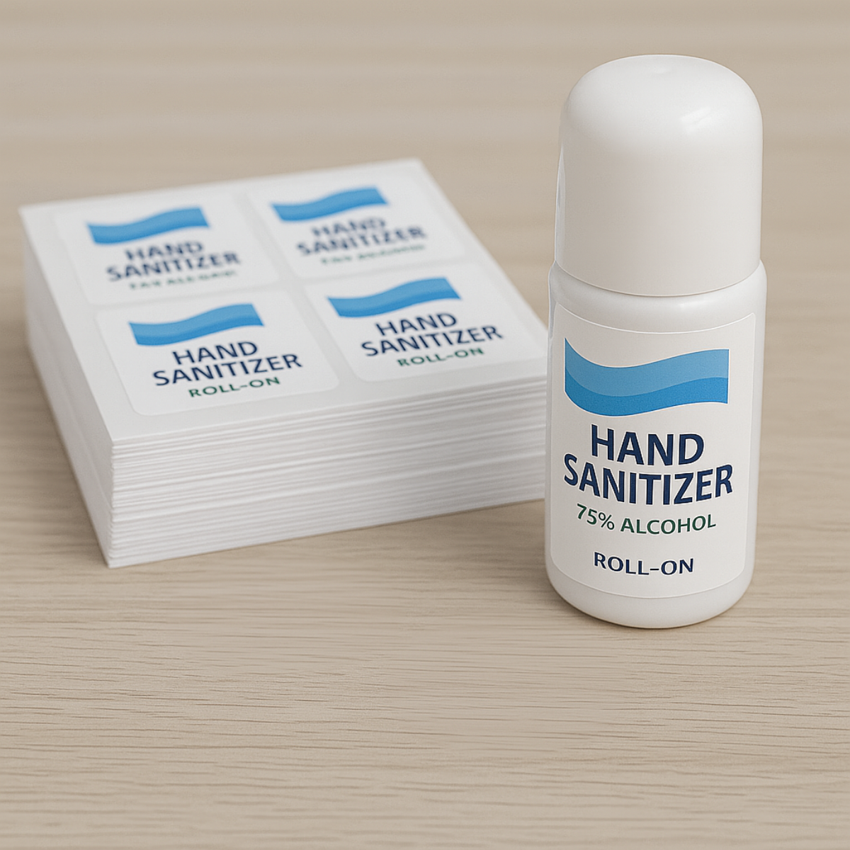 How to Design, Print, and Use Custom Hand Sanitizer Stickers