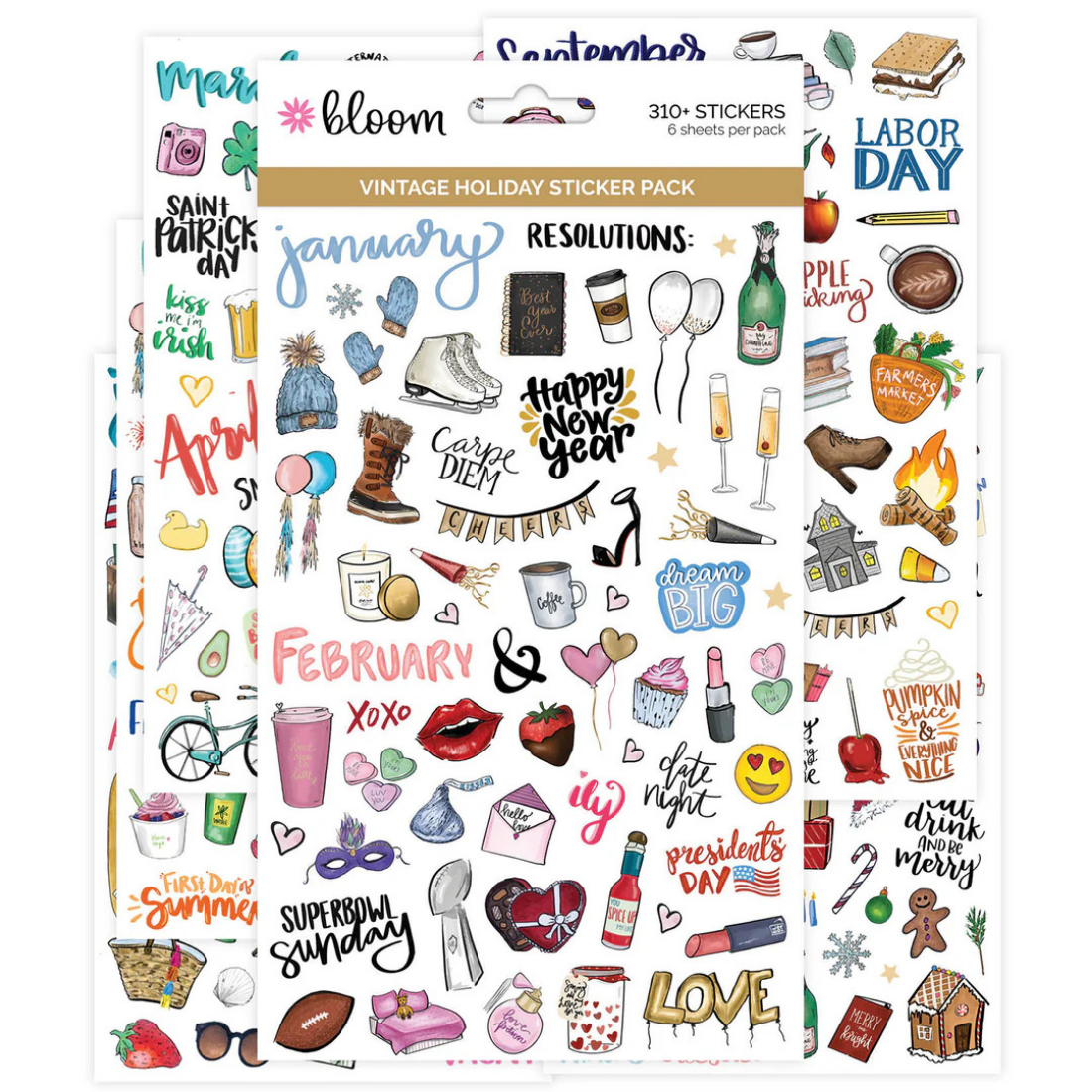 Ultimate Guide to Holiday Stickers for Planners, Calendars, and More