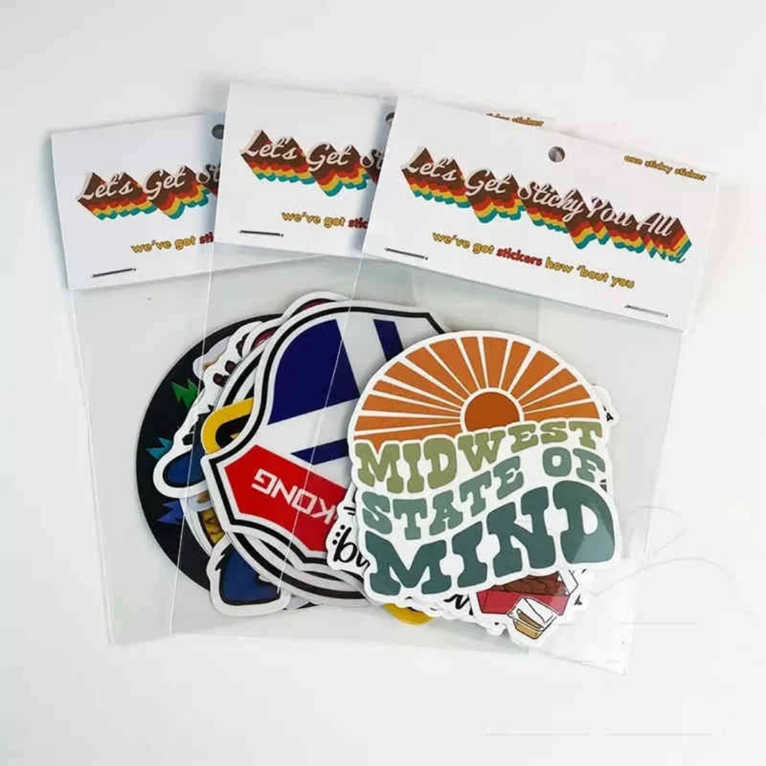 Custom Sticker Sampler Packs for Packaging Needs