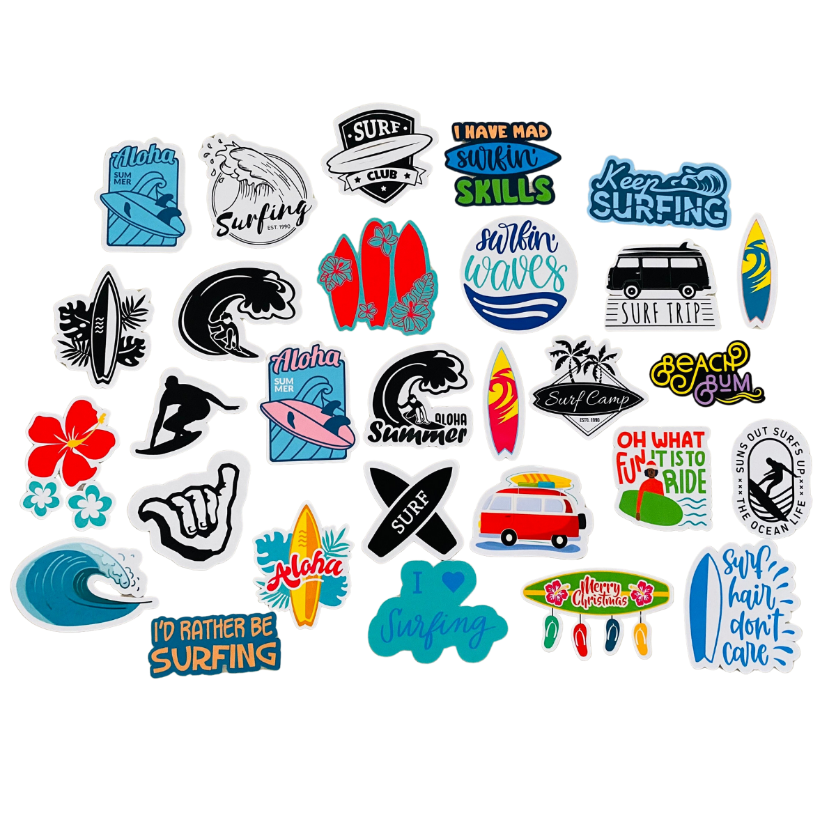 Enhance Your Surf Aesthetic with Custom Surfboard Stickers