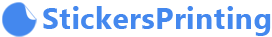 StickersPrinting logo – custom stickers and printing services