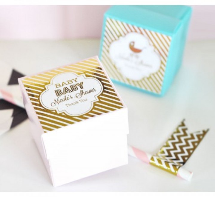 Square Foiled Labels