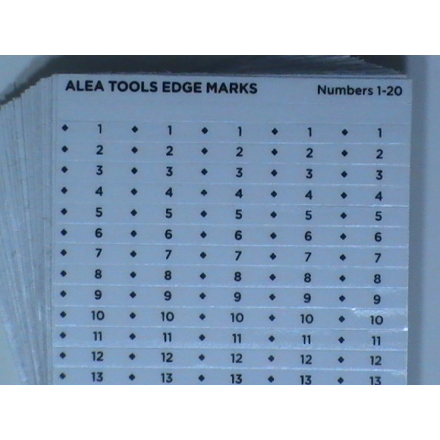 Reflective Number Stickers