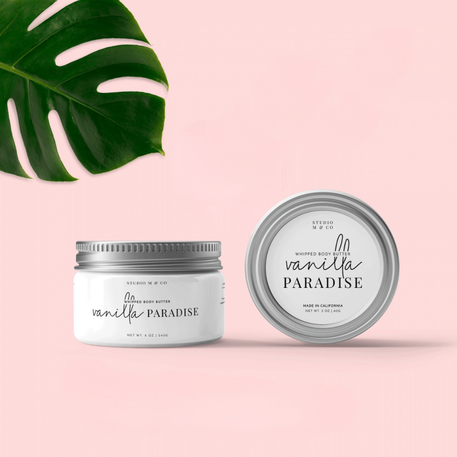 Cosmetic Jar Round Labels