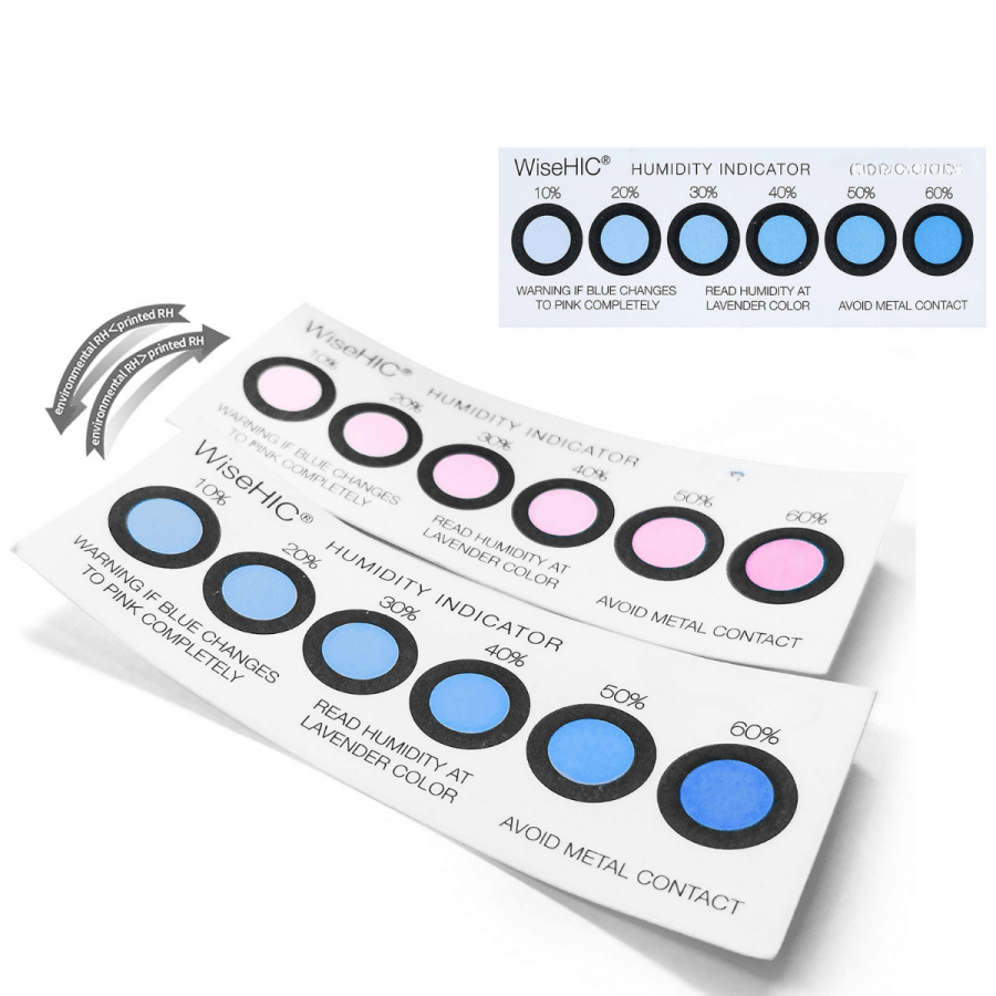 Moisture Indicator Stickers