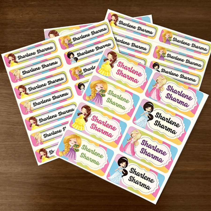 Rectangle Paper Stickers