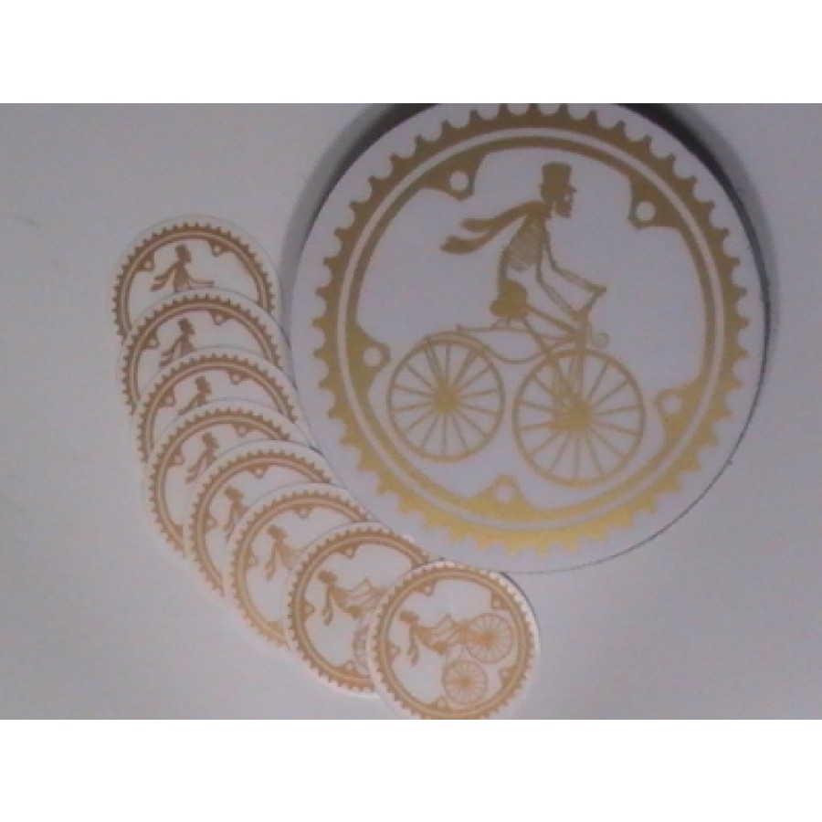 Round Clear Vinyl Sticker