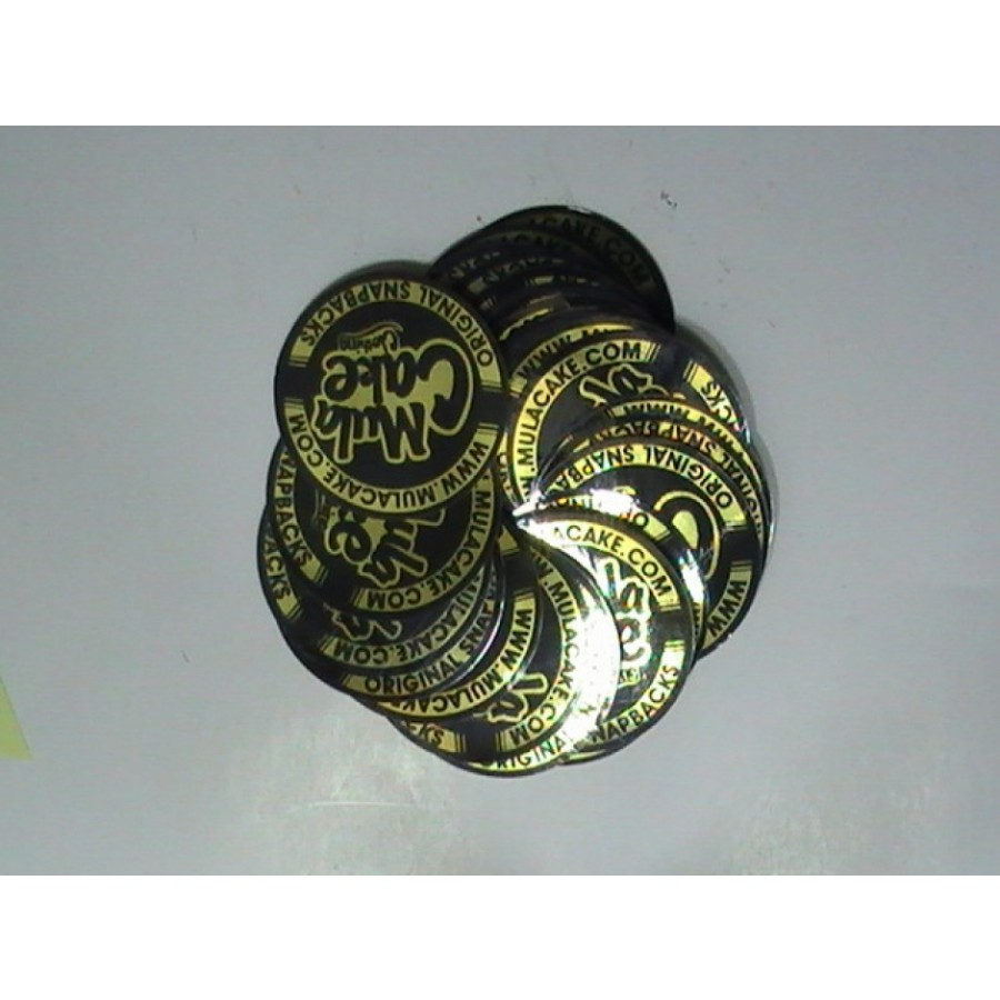 Die Cut Metallic Stickers