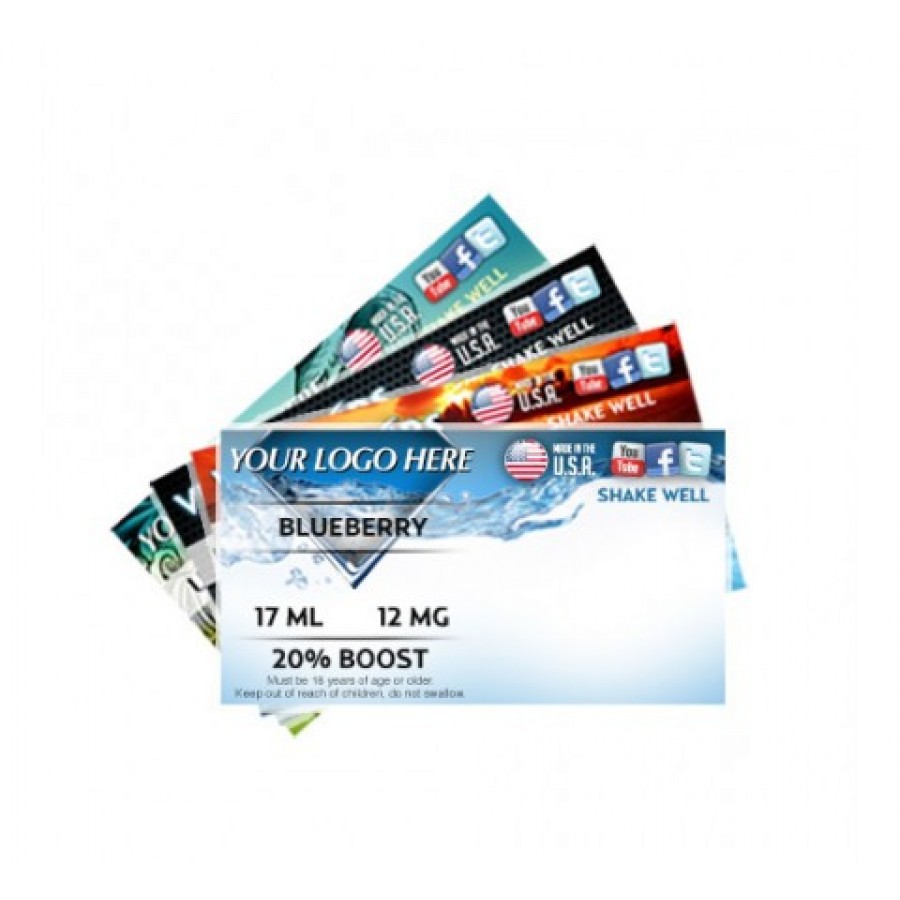 Custom waterproof labels