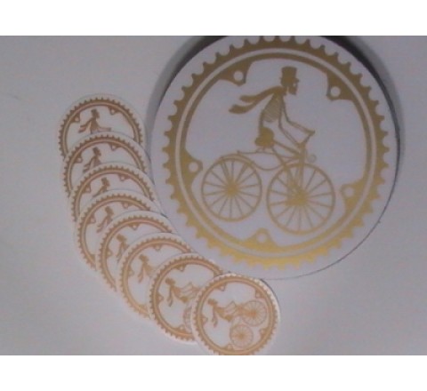 Round Clear Vinyl Sticker