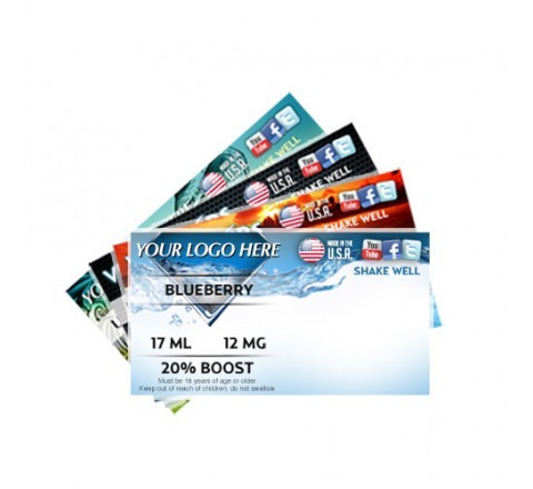 Custom waterproof labels