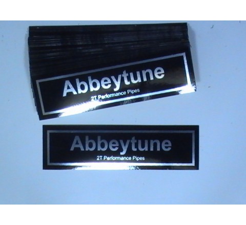 Rectangular Foil Sticker